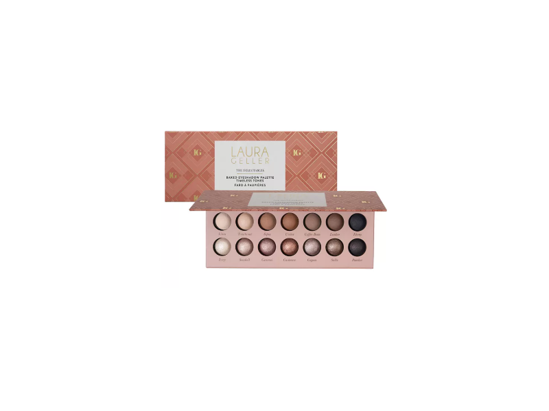 Laura Geller The Delectables Baked Eyeshadow Palette, Timeless Tones, 0.03 oz