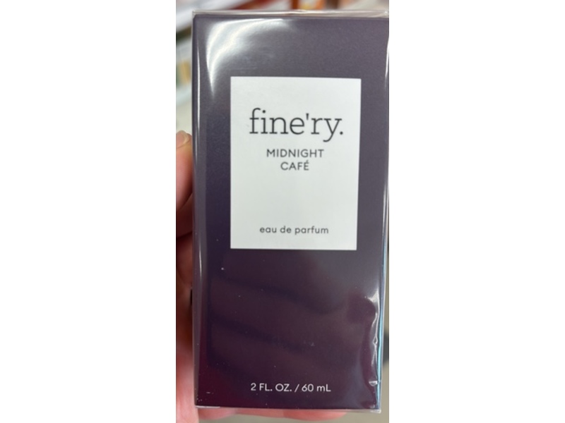 Fine'ry Eau De Parfum, Midnight Cafe, 2 fl oz/60 mL