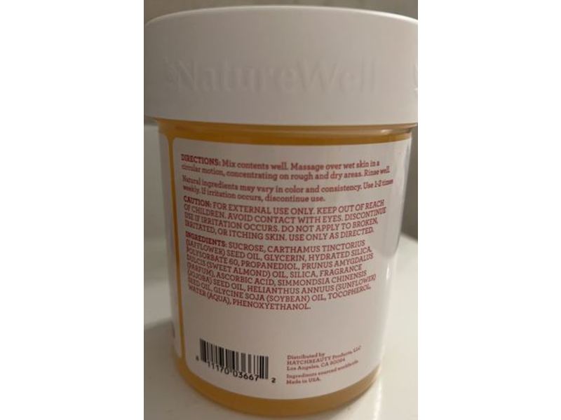NatureWell Vitamin C Body Scrub, 18 oz/510 g