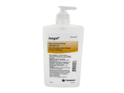 Coloplast Isagel Ethyl Alcohol Antiseptic Gel, 621 mL