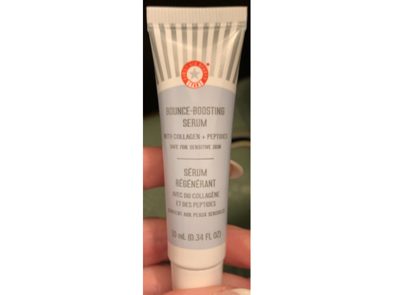 First Aid Beauty Bounce-Boosting Serum, Collagen + Peptides, 0.34 fl oz/10 mL