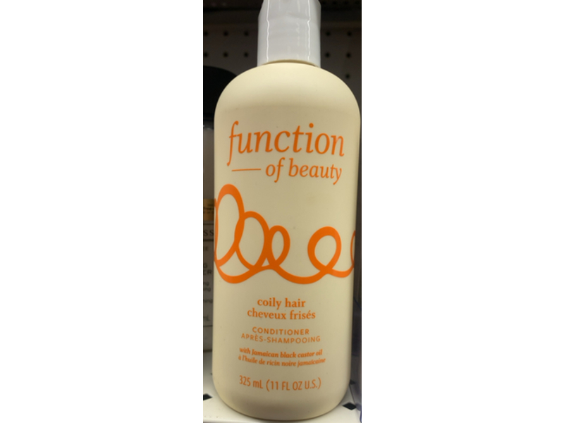 Function of Beauty Coily Hair Conditioner, Jamaican Black Castor Oil, 11 fl oz/325 mL