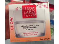 Hada Labo Tokyo Mega Illuminating Moisturizer Cream, Nano Hyaluronic Acid & Tranexamic Acid, 1.7 fl oz/50 mL - Image 3