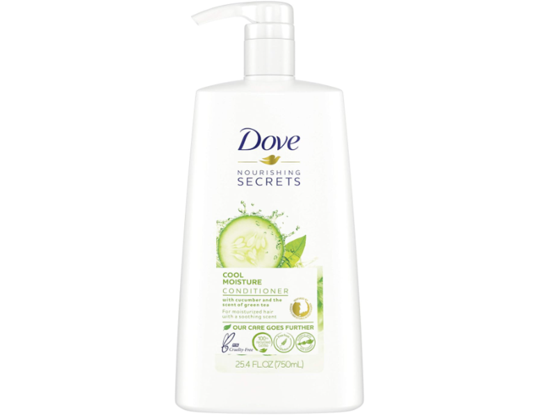 Dove Cool Moisture Conditioner, Cucumber & Green Tea, 25.4 fl oz/750 mL