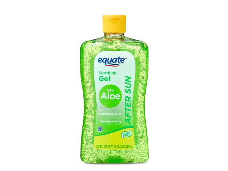 Equate After Sun Soothing Gel, Aloe, 20 fl oz/591 mL