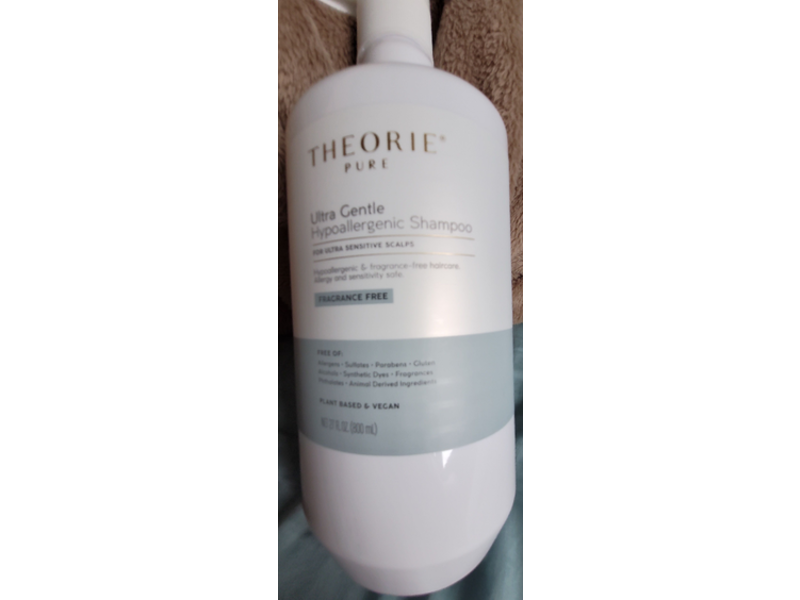 Theories Pure Ultra Gentle Hypoallergenic Shampoo, 27 fl oz/800 mL
