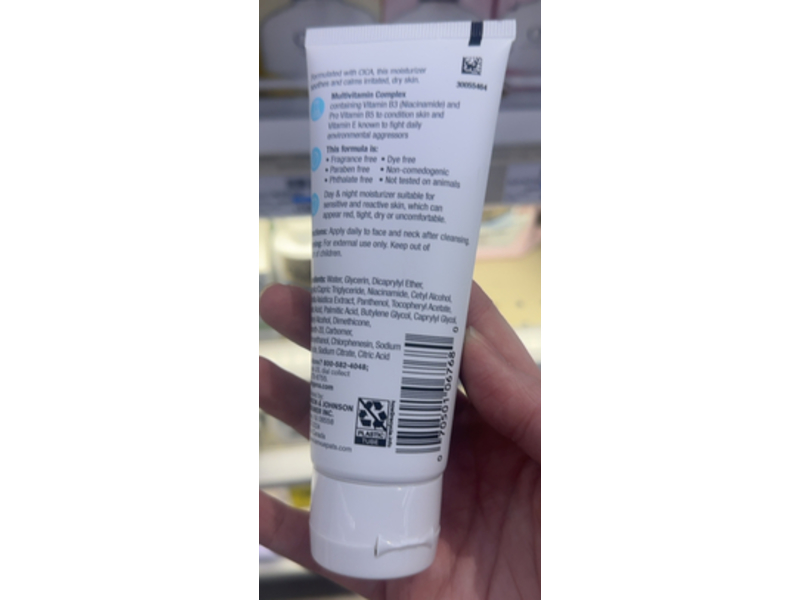 Neutrogena Ultra Gentle Daily Facial Moisturizer, 3.4 fl oz/100 mL