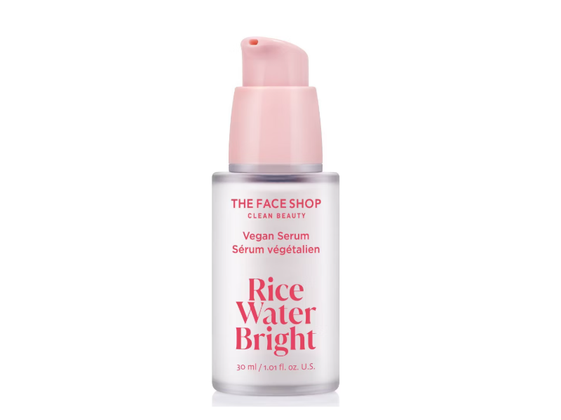 The Face Shop Clean Beauty Rice Water Bright Serum, 1.01 fl oz/30 mL