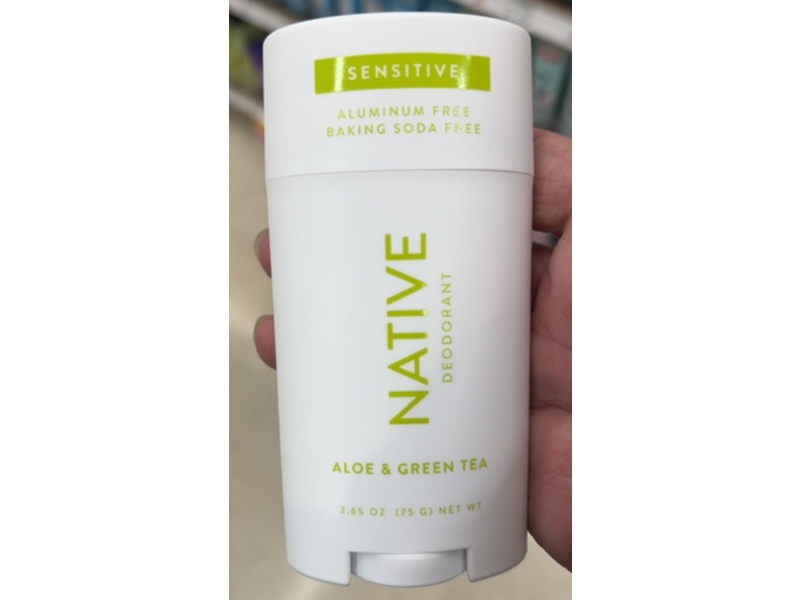 Native Deodorant, Aloe & Green Tea, 2.65 oz (75 g)