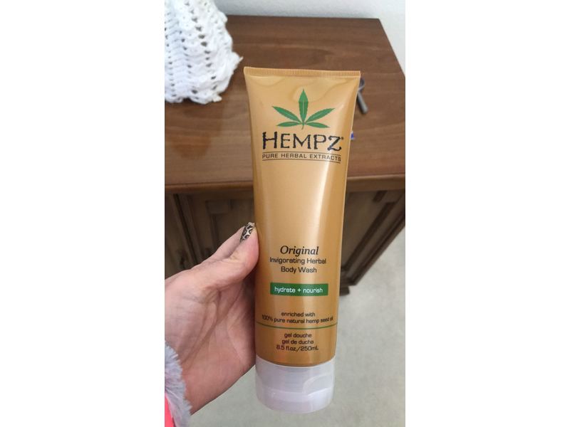 Hempz Original Invigorating Herbal Body Wash, 8.5 fl oz/250 mL