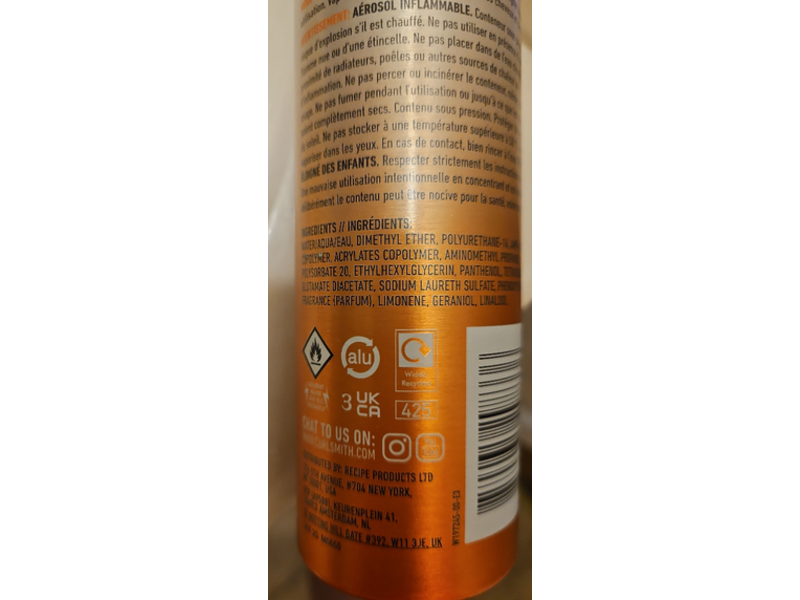 Curl Smith Flawless Finish Curl Enhancing Hairspray, Strong Hold, 10 oz/283 g