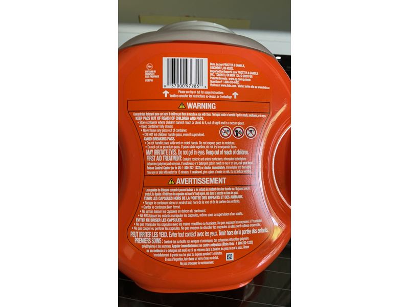 Tide 4 In 1 Liquid Laundry Detergent Pods, Downy, April Fresh, 61 count