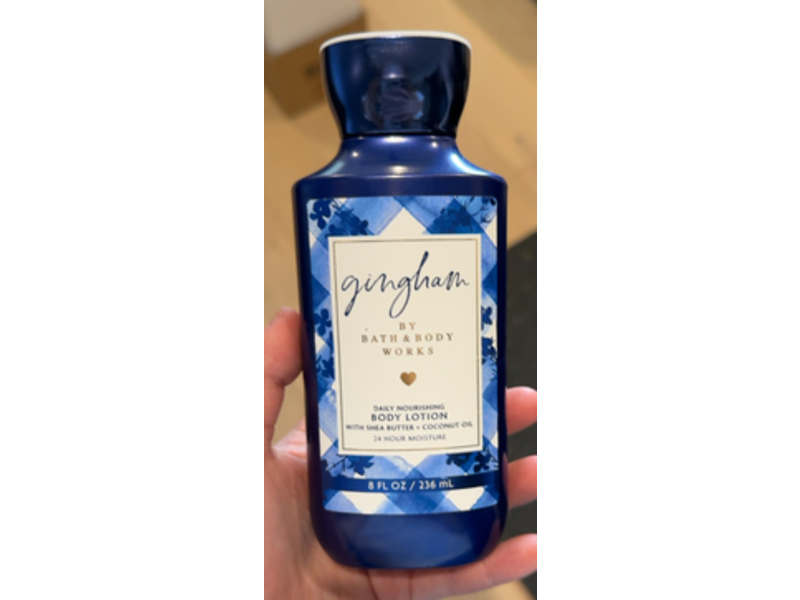 Bath & Body Works Daily Nourishing Body Lotion, Gingham, 8 fl oz/236 mL