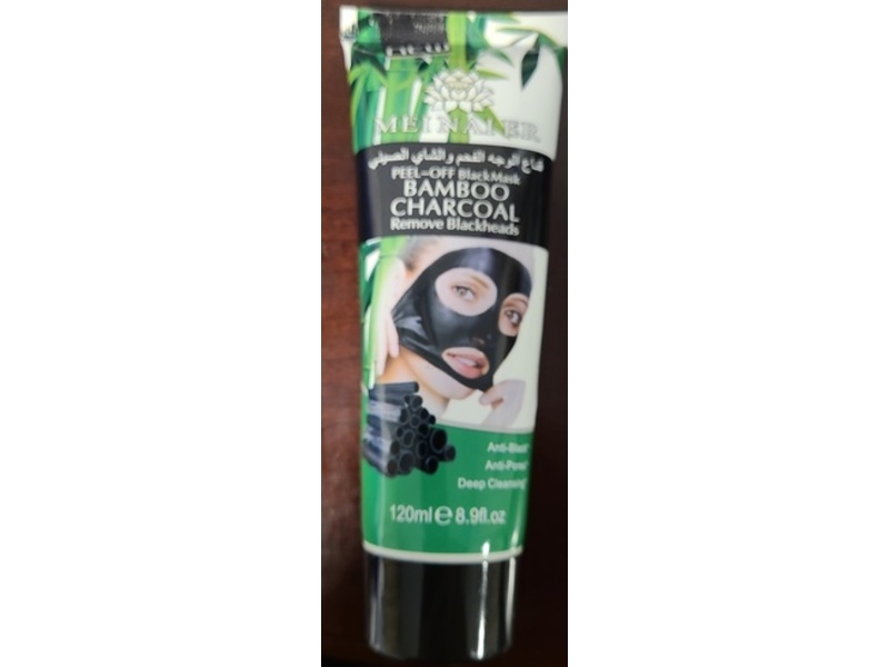 DR Meinaier Paris Peel-Off BlackMask, Bamboo Charcoal, 8.9 fl oz/120 mL