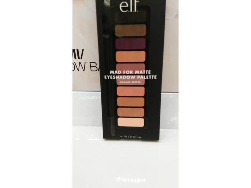 e.l.f. Cosmetics Mad For Matte Eyeshadow Palette, Summer Breeze