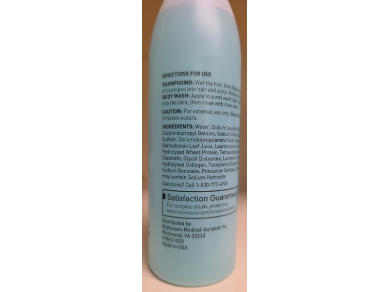 McKesson Shampoo & Body Wash, Summer Rain, 8 fl oz/237 mL