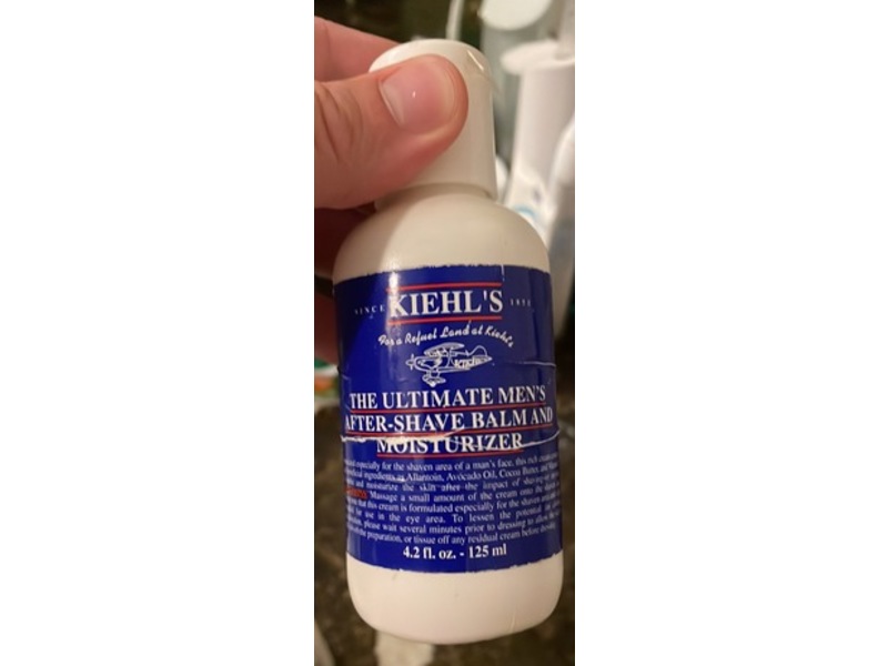 Kiehl's Since 1851 The Ultimate Men's After-Shave Balm & Moisturizer, 4.2 fl oz/125 mL