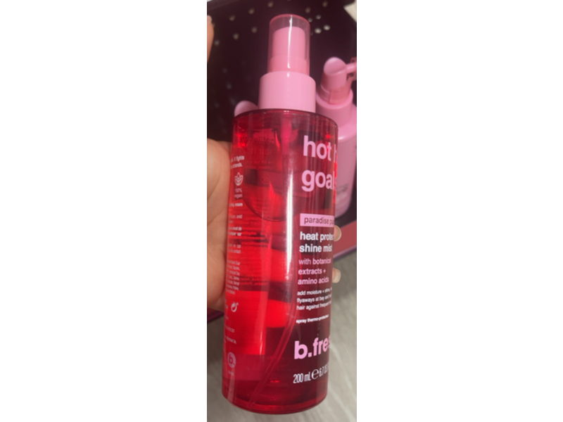 b.fresh Hot Hair Goals Heat Protection Shine Mist, 6.7 fl oz/200 mL