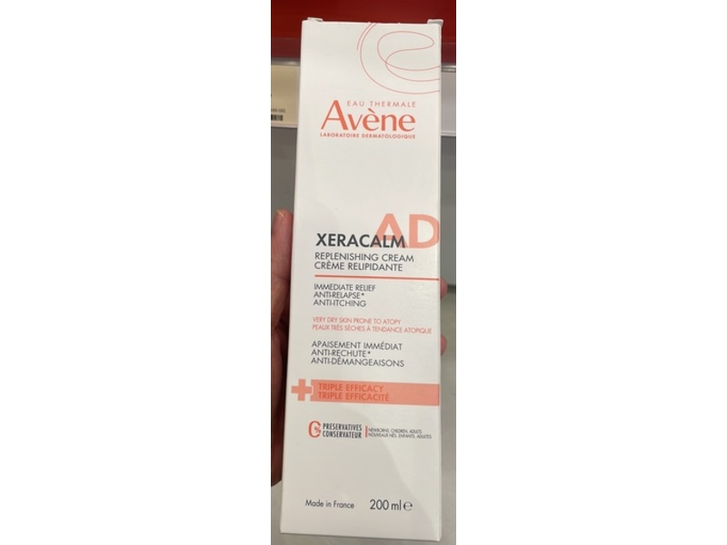 Eau Thermale Avene Xeracalm AD Replenishing Cream, 200 mL