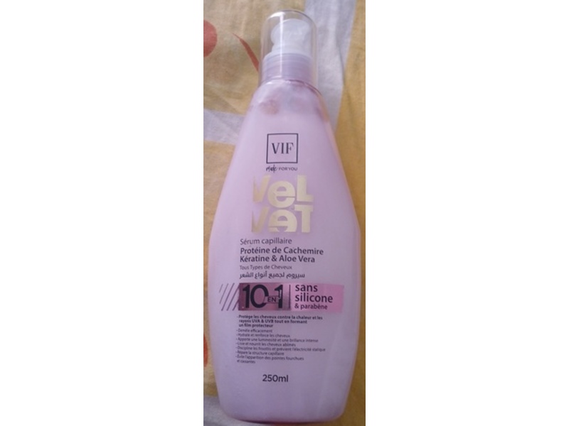 Vif Velvet 10-In-1 Hair Serum, 250 mL