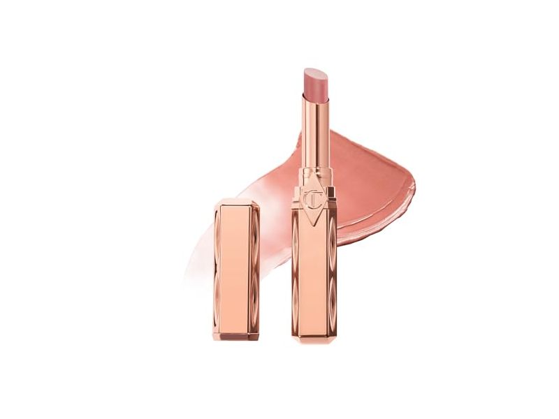 Charlotte Tilbury Blush Balm Lip Tint, Pillow Talk Sheer Nude Pink Tint, 0.07 oz/2 g