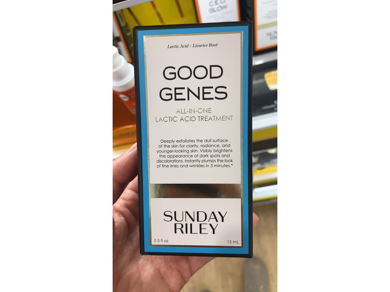 Sunday Riley Good Genes All-In-One Lactic Acid Treatment, 0.5 fl oz/15 mL