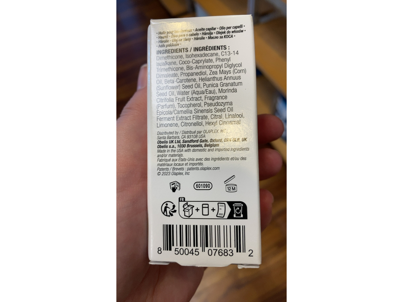 Olaplex No. 7 Bonding Oil, 1 fl oz/30 mL