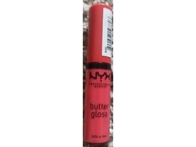 NYX Professional Makeup Butter Lip Gloss, 36 Sorbet, 0.27 fl oz/8 mL
