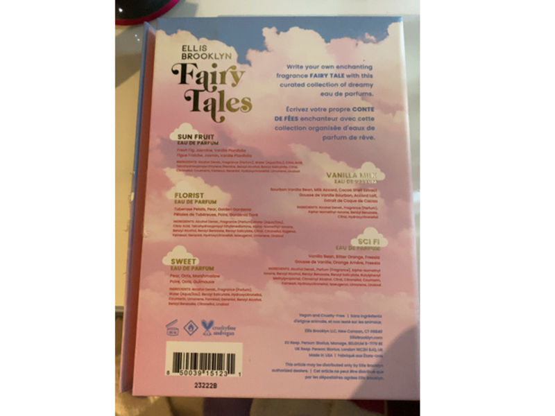 Ellis Brooklyn Eau De Parfum Set, Fairy Tales, 0.17 oz, 5 Count