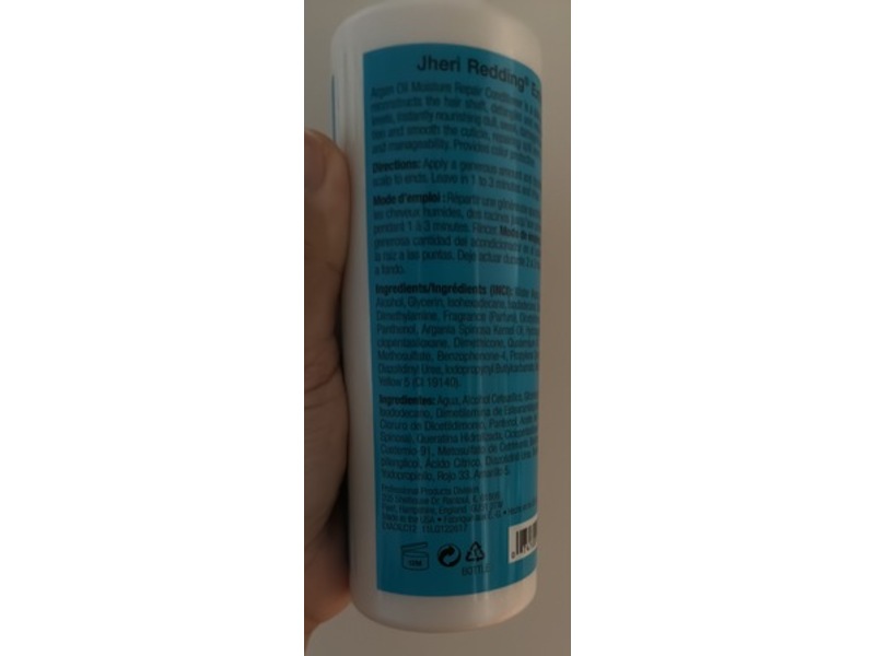 Jheri Redding Professional Extra Argan Oil Moisture Repair Conditioner, Moroccan Argan Trees, 12 fl oz/355 mL