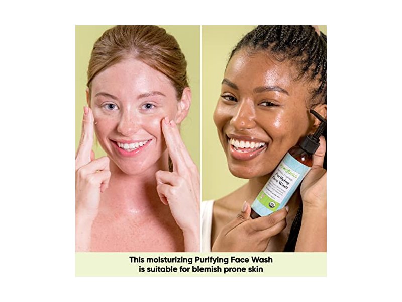 Sky Organics Blemish Control Purifying Face Wash, 6 fl oz/177 mL