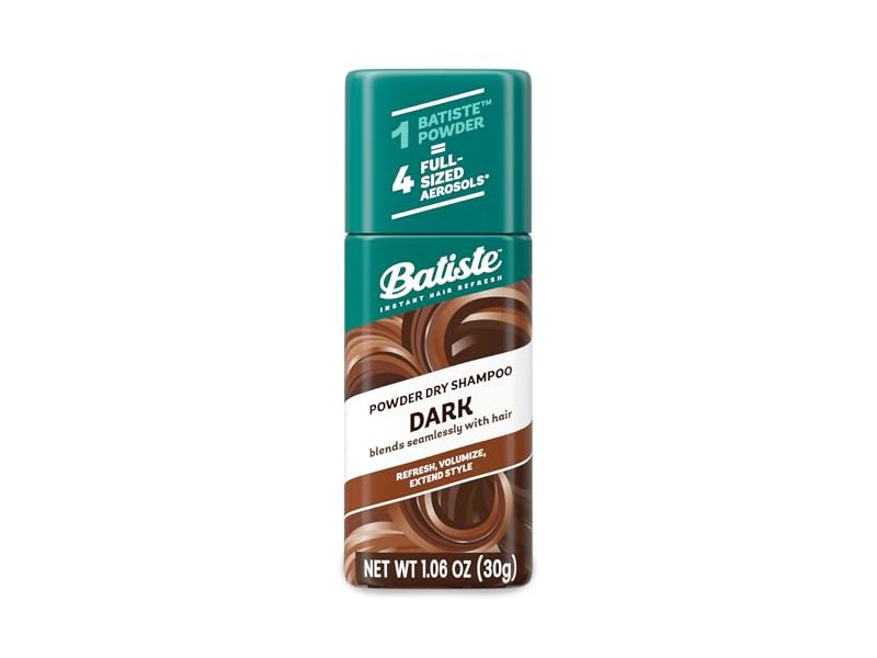 Batiste Powder Dry Shampoo, Dark, 1.08 oz/30 g