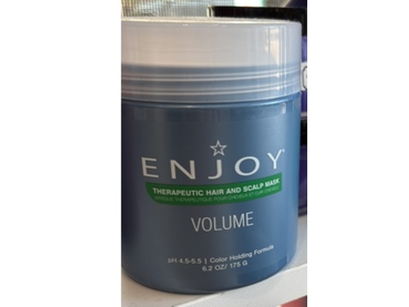 Enjoy Therapeutic Hair & Scalp Mask, Volume, 6.2 oz/175 g