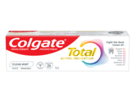 Colgate Total Active Prevention Toothpaste, Clean Mint, 70 mL - thumbnail 1