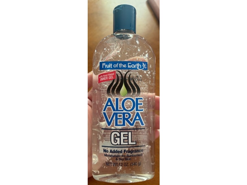 Fruit Of The Earth Aloe Vera Gel, 12 oz/340 g