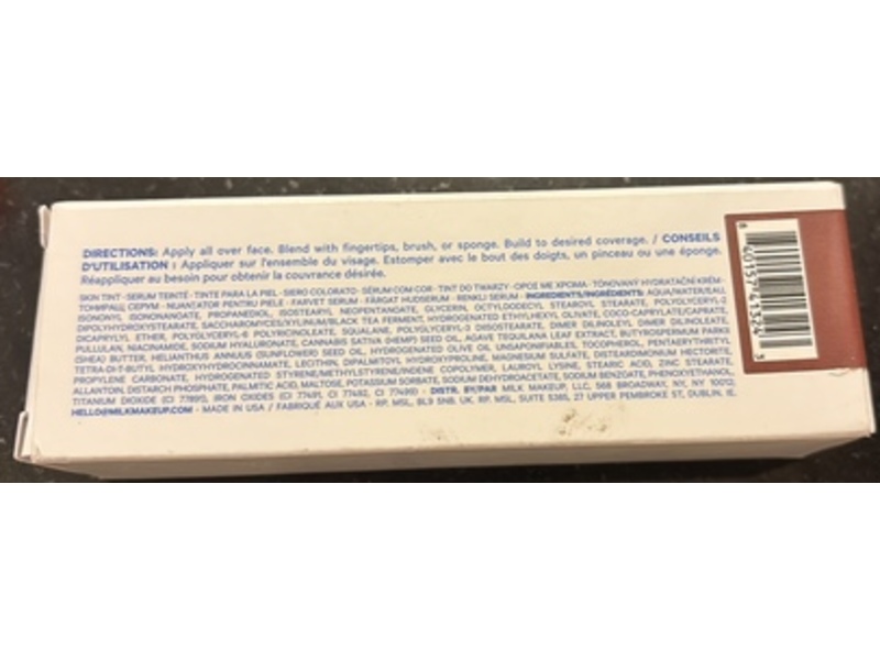 Milk Makeup Hydro Grip Hydrating Gel Skin Tint, 14, 1.0 fl oz/35 mL