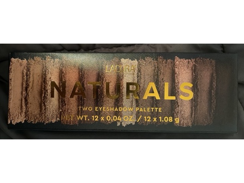 Lacura Naturals Two Eyeshadow Palette, 0.04 oz/1.08 g