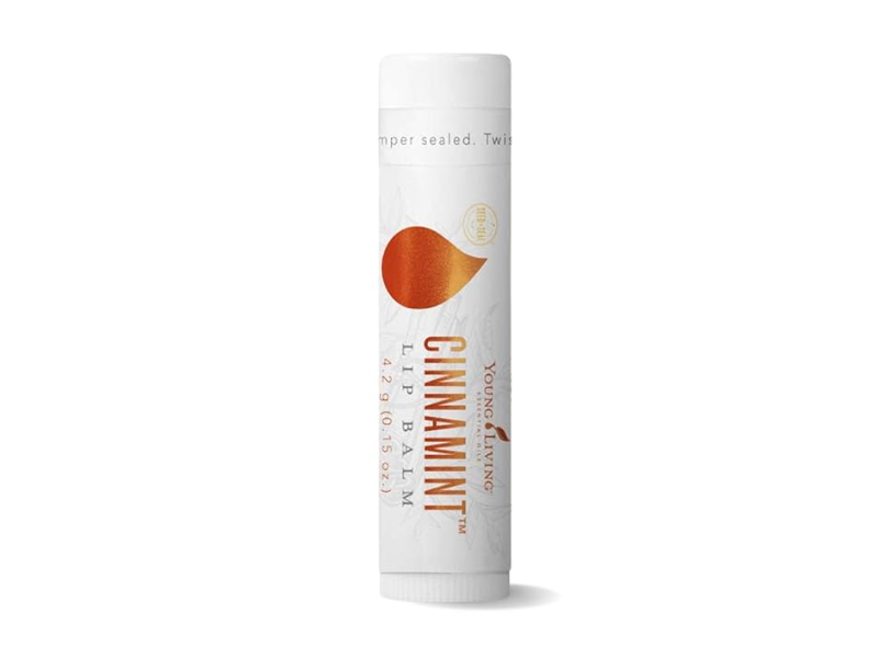 Young Living Essential Oils Lip Balm, Cinna Mint, 0.15 oz/4.2 g