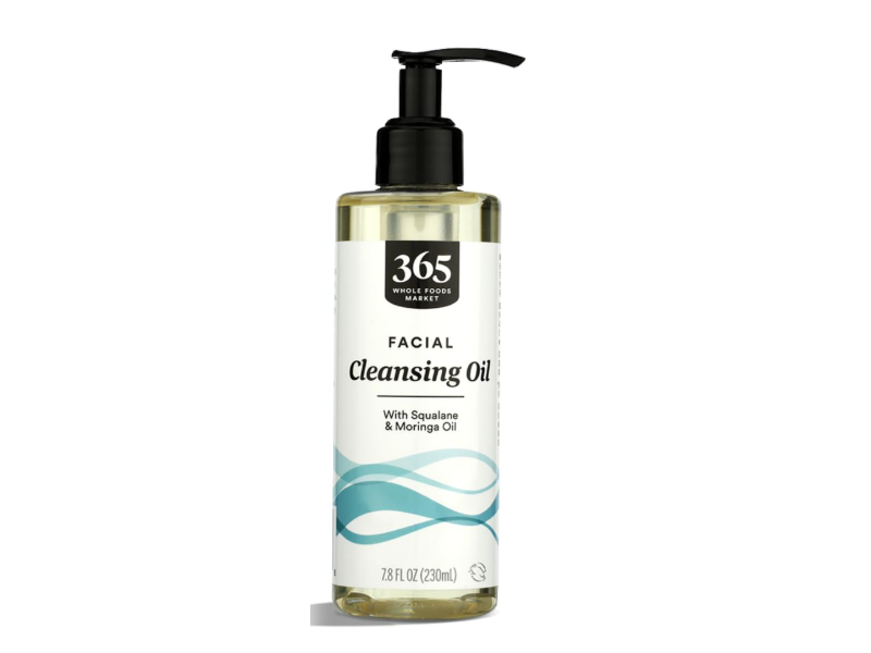 365 Whole Foods Market Facial Cleansing Oil, Squalane & Moringa Oil, 7.8 fl oz/230 mL