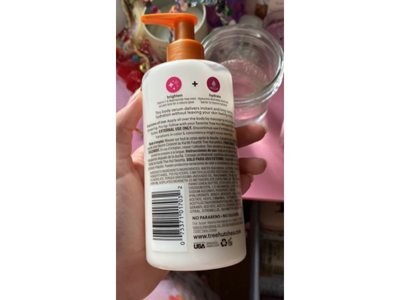 Tree Hut Hydraglow Body Serum, Pink Champagne, 11 fl oz/325 mL