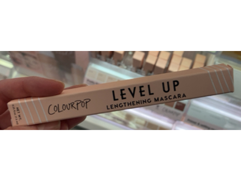Colourpop Level Up Lengthening Mascara, Black, 0.25 fl oz/7.5 mL