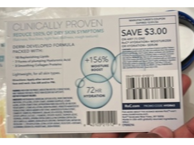 Roc Hydration+ Moisturizer, 0.07 oz/2 g