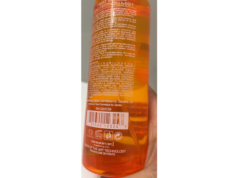 Biokeratin Heat Shield Protection Mist, 8.45 fl oz/250 mL