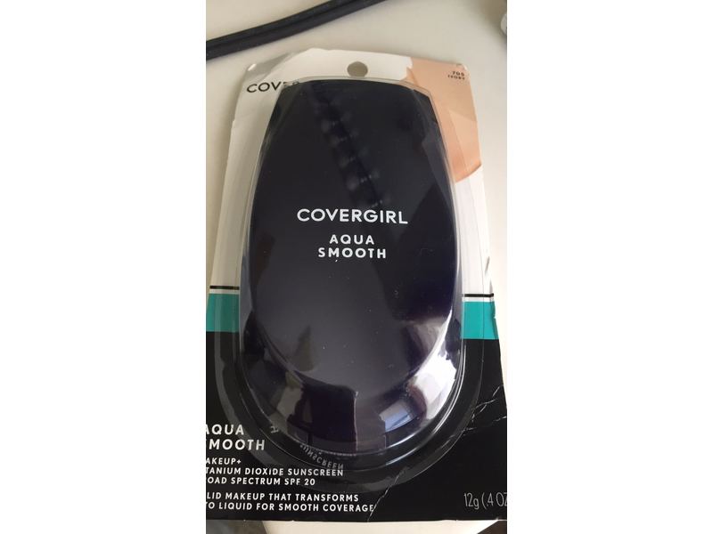 Covergirl Aqua Smooth Makeup, 705 Ivory, 4 oz