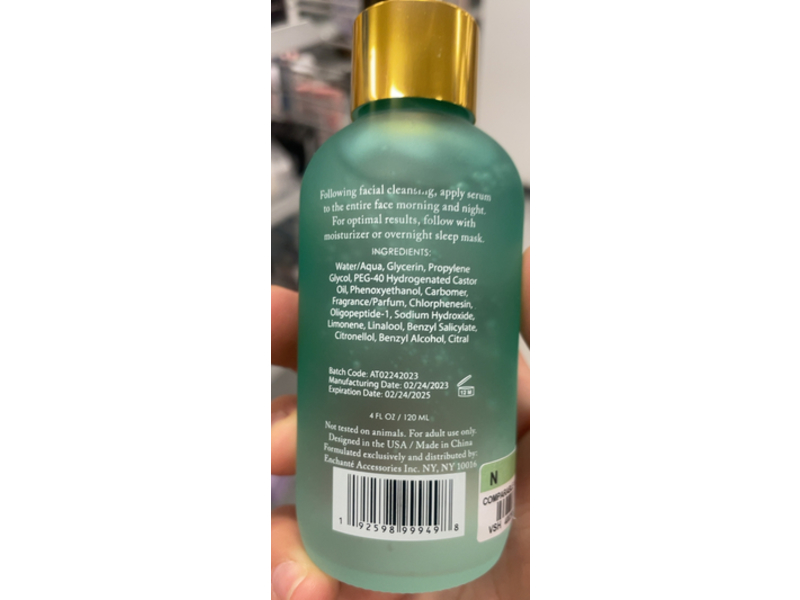 La Soie Peptide Facial Serum , Healing & Rejuvenating, 4 fl oz/120 mL