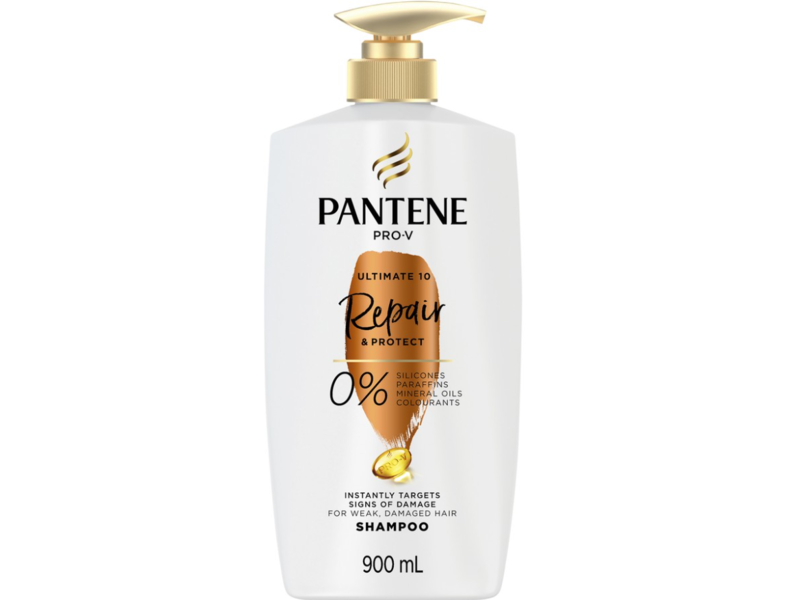 Pantene Pro-V Ultimate 10 Repair & Protect Shampoo, 900 mL
