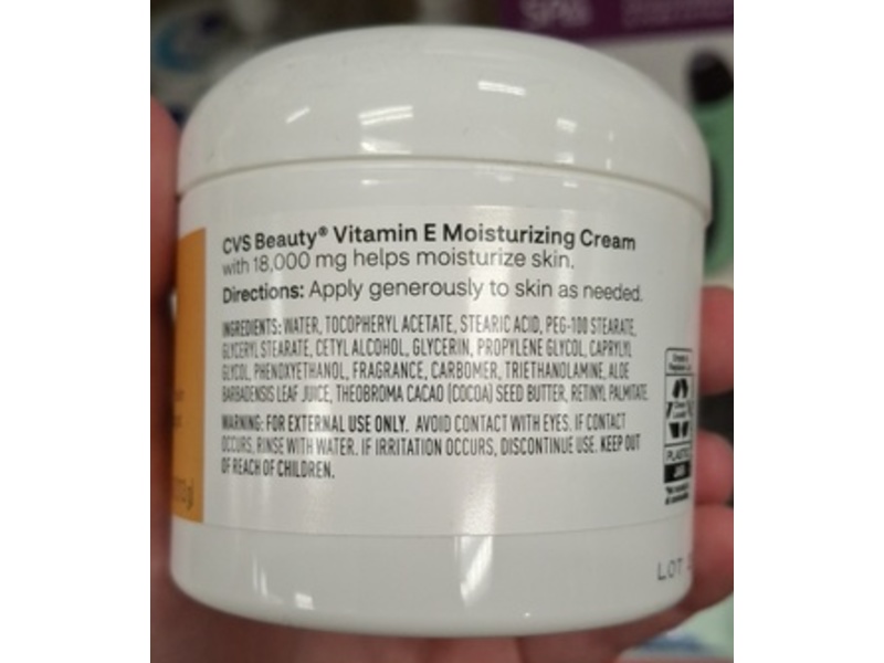 CVS Beauty Vitamin E Moisturizing Cream, 4 oz/113 g