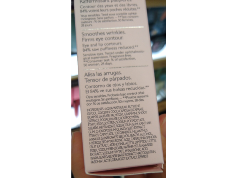 Caudalie Resveratrol-Lift Firming Eye Gel Cream, 0.5 fl oz/15 mL