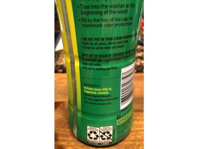 Gain + Odor Defense In-Wash Scent Booster, Super Fresh Blast, 10.0 oz/285 g