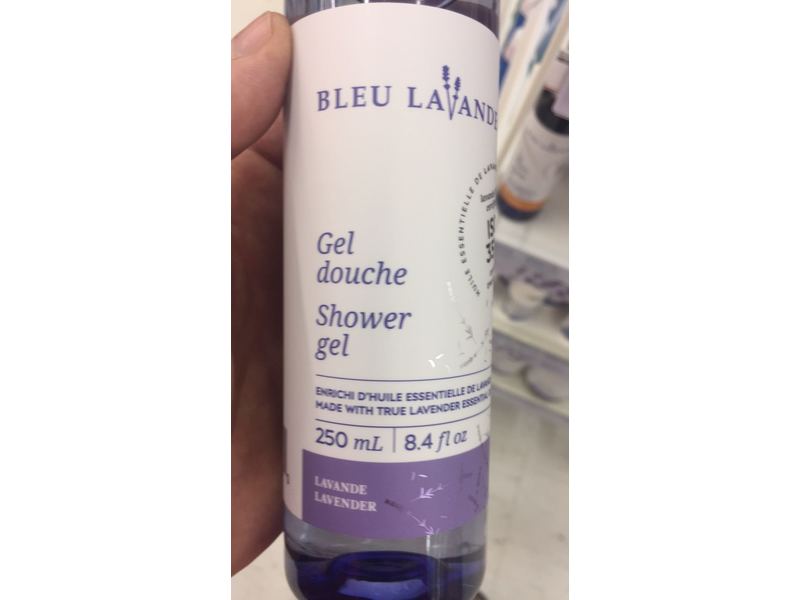 Bleu Lavande Lavender Shower Ge, 8.4 fl oz/250 mL
